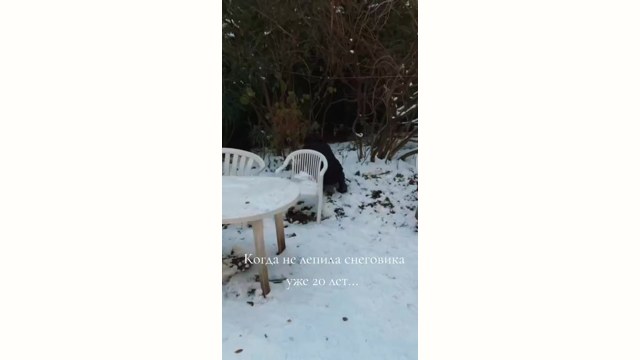 Retrouver la neige et l’envie d’un bonhomme de neige